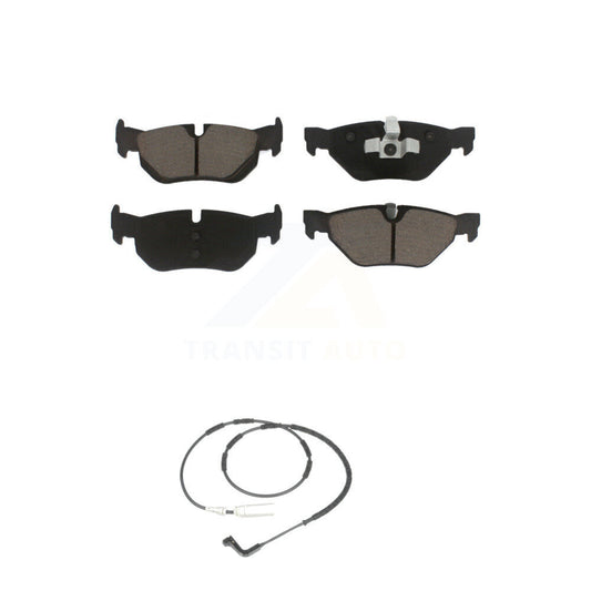 Ceramic Brake Pads Wear Sensor Rear Kit For BMW 323i 328i 128i xDrive 328xi 325i