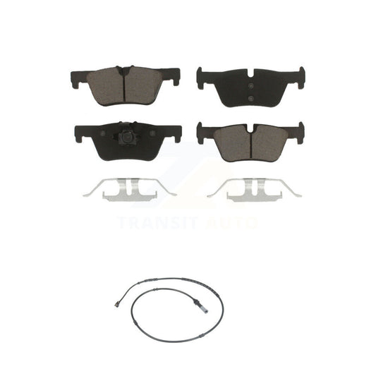 Ceramic Brake Pad & Wear Sensor Rear Kit For BMW 328i xDrive 330i 320i 428i 328d