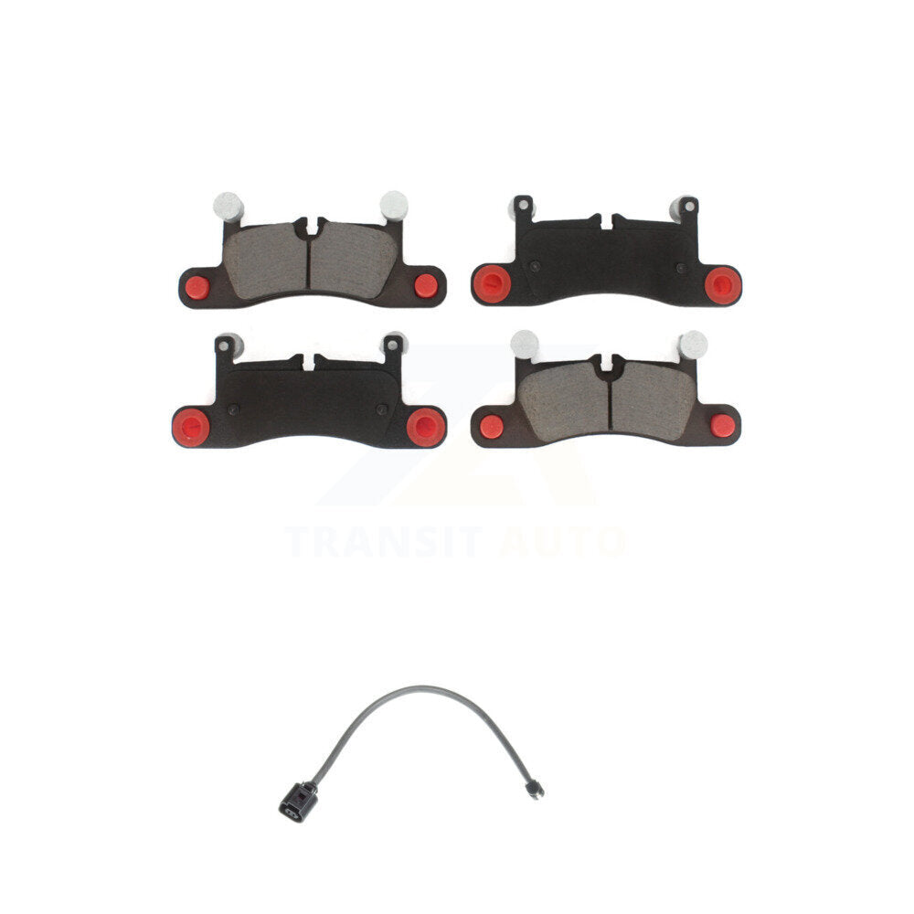 Ceramic Disc Brake Pad And Wear Sensor Rear Kit For Porsche Cayenne with Harness