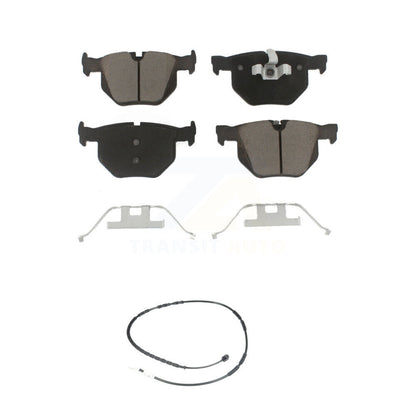 Ceramic Disc Brake Pads And Wear Sensors Rear Kit For BMW 335i 335is 335d