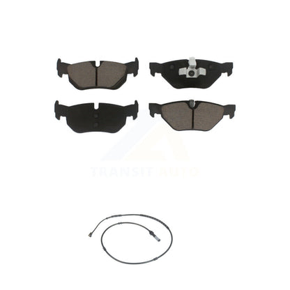 Ceramic Disc Brake Pads And Wear Sensors Rear Kit For 2013 BMW 328i xDrive 3.0L