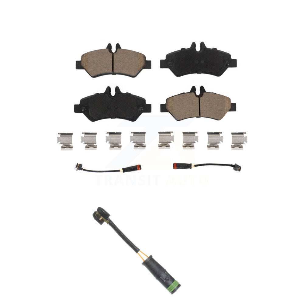 Ceramic Brake Pad And Extra Wear Sensor Rear Kit For Mercedes-Benz Sprinter 3500