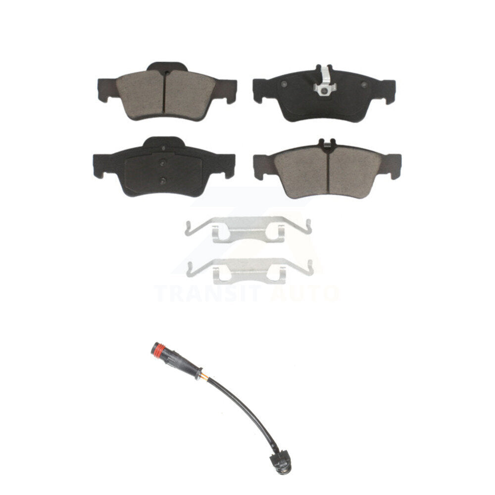 Ceramic Disc Brake Pads And Wear Sensor Rear Kit For Mercedes-Benz SL63 AMG SL65