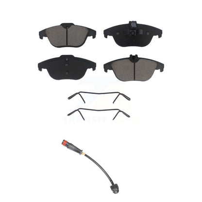 Ceramic Disc Brake Pads Wear Sensor Rear Kit For 2011 Mercedes-Benz C63 AMG 6.3L