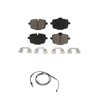 Ceramic Disc Brake Pads And Wear Sensors Rear Kit For 2012 BMW X3 From 10 11