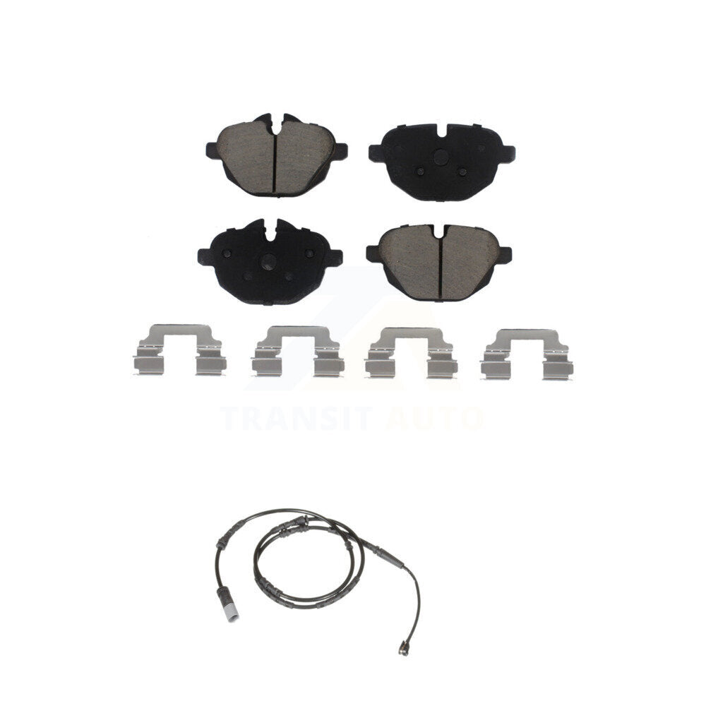 Ceramic Disc Brake Pads And Wear Sensors Rear Kit For BMW X3 X4