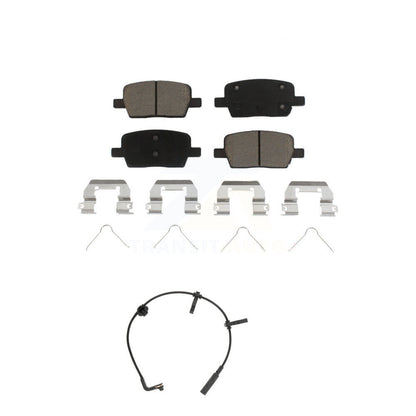 Ceramic Disc Brake Pads And Wear Sensors Rear Kit For Cadillac CT6
