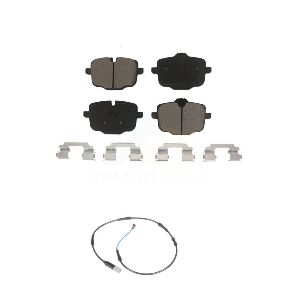 Ceramic Brake Pads Wear Sensor Rear Kit For BMW 550i xDrive 650i Gran Coupe 640i