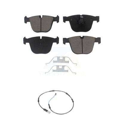 Ceramic Disc Brake Pads And Wear Sensors Rear Kit For 2009-2010 BMW 535i 3.0L