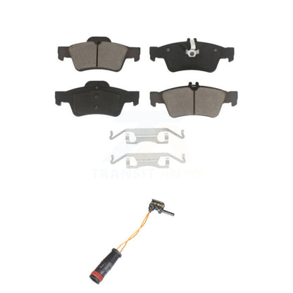 Ceramic Brake Pad And Wear Sensor Rear Kit For Mercedes-Benz E350 E550 S550 E400