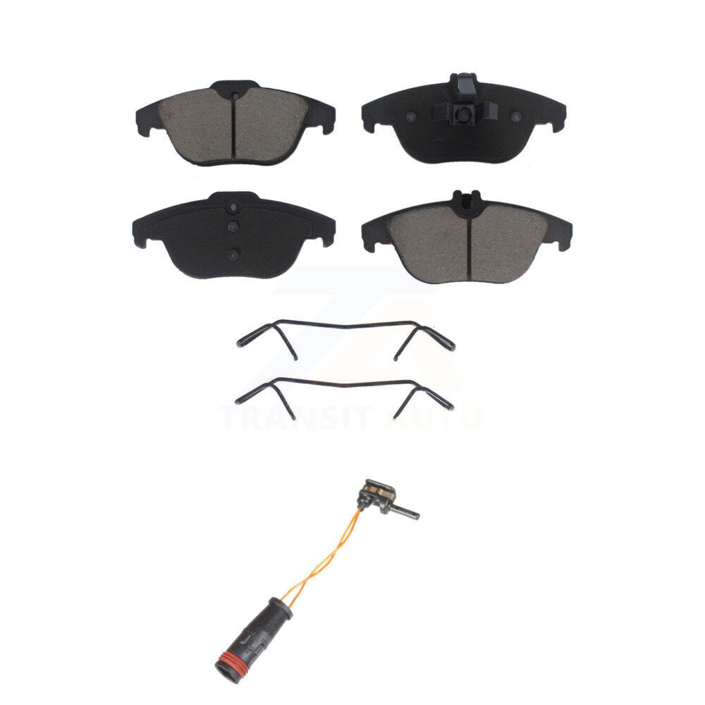 Ceramic Brake Pad Wear Sensor Rear Kit For Mercedes-Benz C300 GLK350 GLK250 E350