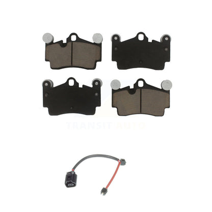 Ceramic Disc Brake Pads And Wear Sensors Rear Kit For Porsche Cayenne