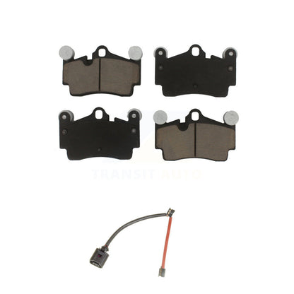 Ceramic Brake Pads & Wear Sensor Rear Kit For Audi Q7 Porsche Cayenne Volkswagen