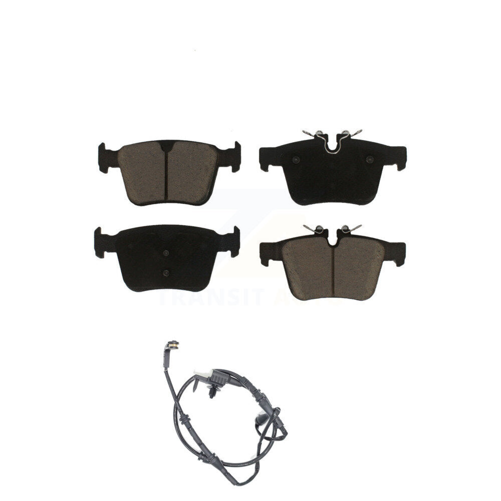 Ceramic Disc Brake Pads And Wear Sensors Rear Kit For Land Rover Discovery Sport