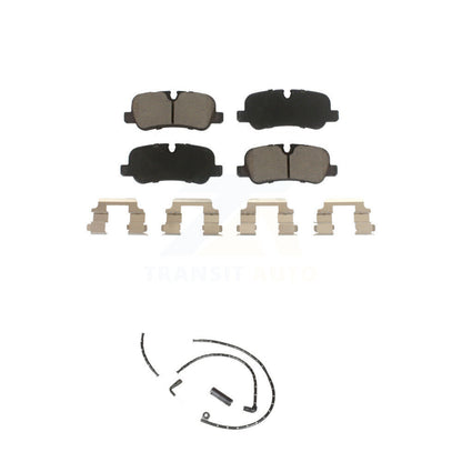 Ceramic Disc Brake Pads And Wear Sensors Rear Kit For Land Rover Range
