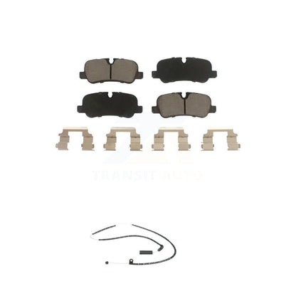 Ceramic Disc Brake Pads And Wear Sensors Rear Kit For Land Rover Range