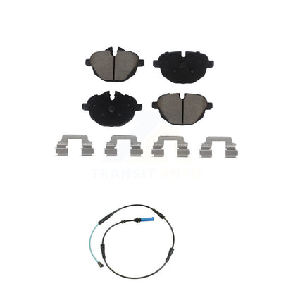 Ceramic Disc Brake Pads And Wear Sensors Rear Kit For BMW 530i xDrive 530e 540d