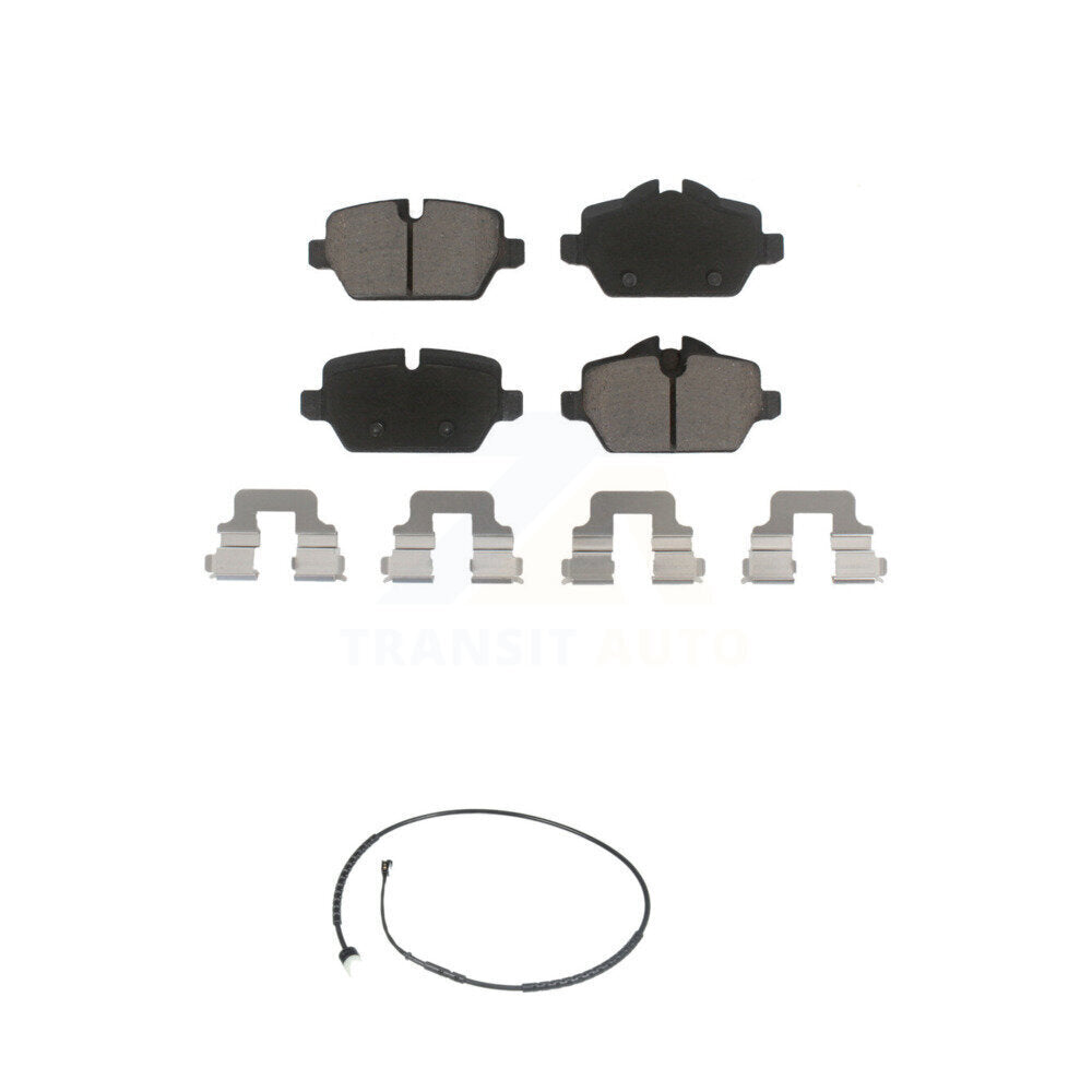 Ceramic Disc Brake Pad & Wear Sensor Rear Kit For Mini Cooper Countryman Paceman