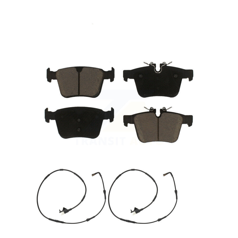 Ceramic Brake Pads Wear Sensor Rear Kit For Jaguar F-Pace Land Rover Range Velar