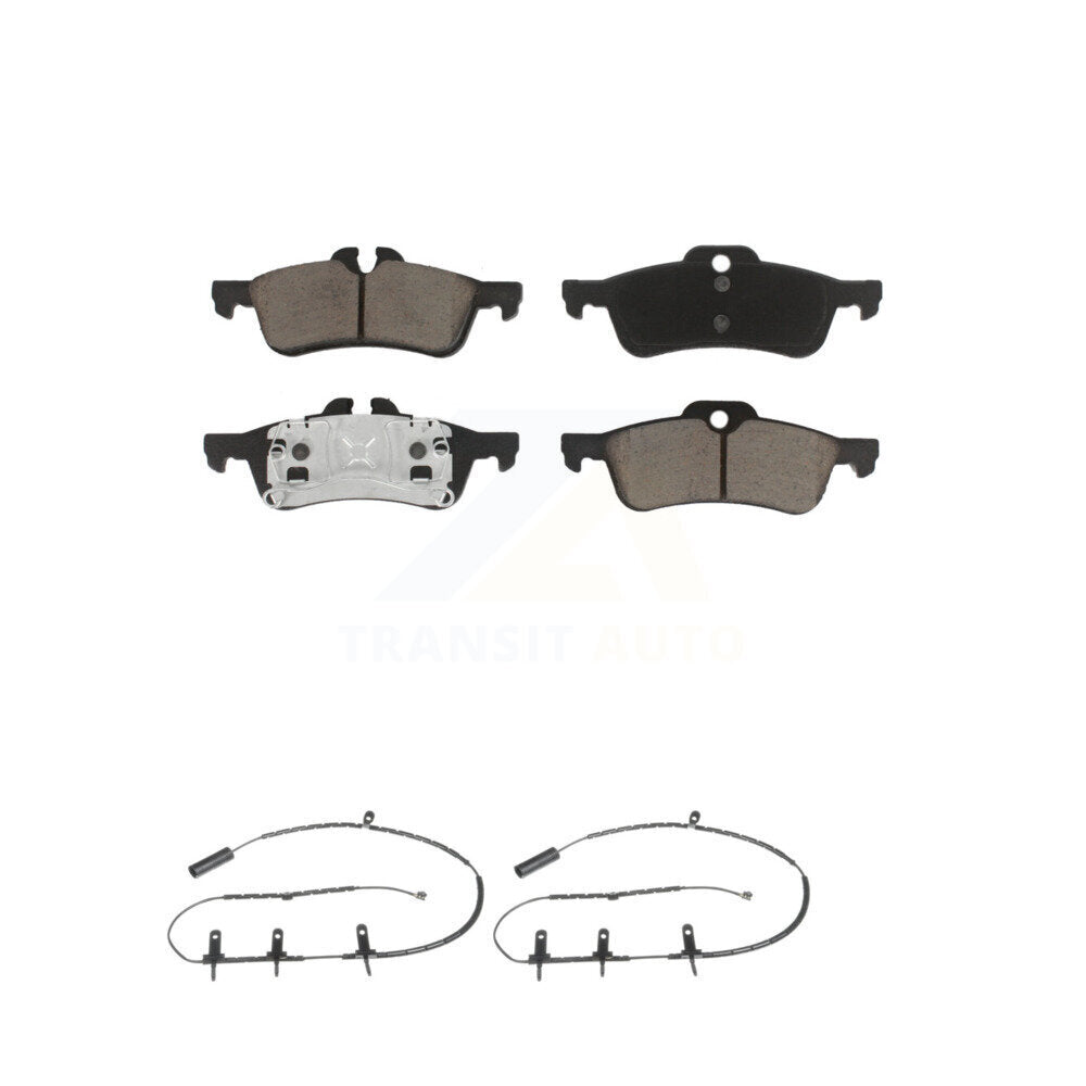Ceramic Disc Brake Pads And Wear Sensors Rear Kit For Mini Cooper