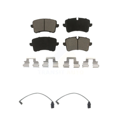 Ceramic Brake Pads Wear Sensor Rear Kit For Audi Porsche Macan A6 Quattro A7 RS5