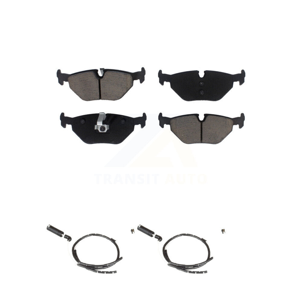 Ceramic Disc Brake Pads And Wear Sensors Rear Kit For BMW Z4