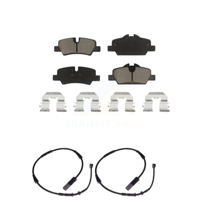 Ceramic Disc Brake Pads And Wear Sensors Rear Kit For Mini Cooper