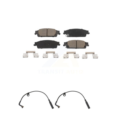 Ceramic Brake Pads Wear Sensor Rear Kit For 2019 Chevrolet Silverado 1500 LD GMC