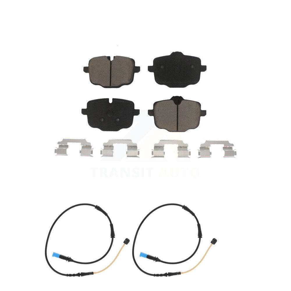 Ceramic Disc Brake Pads And Wear Sensors Rear Kit For BMW X4