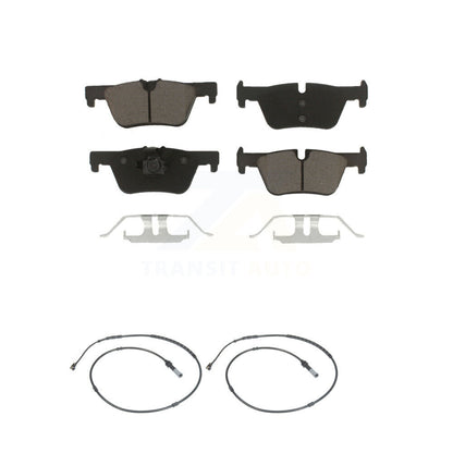 Ceramic Brake Pad & Wear Sensor Rear Kit For BMW 328i xDrive 330i 320i 428i 328d