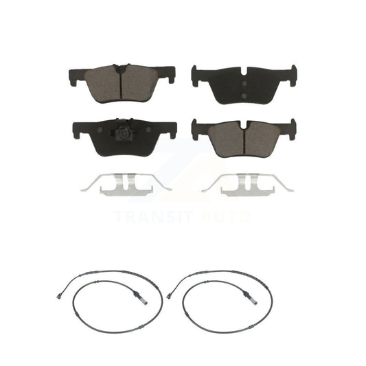 Ceramic Brake Pad & Wear Sensor Rear Kit For BMW 328i xDrive 330i 320i 428i 328d