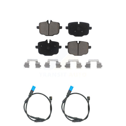 Ceramic Disc Brake Pads And Wear Sensors Rear Kit For BMW X3