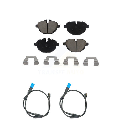 Ceramic Disc Brake Pads And Wear Sensors Rear Kit For BMW X3