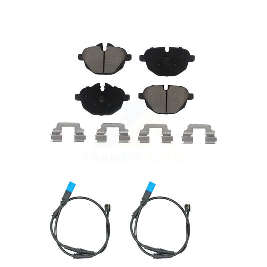 Ceramic Disc Brake Pads And Wear Sensors Rear Kit For BMW X3