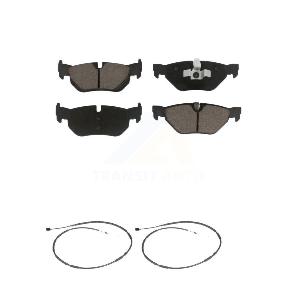 Ceramic Disc Brake Pads And Wear Sensors Rear Kit For BMW X1