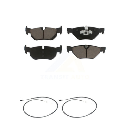 Ceramic Disc Brake Pads And Wear Sensors Rear Kit For BMW X1