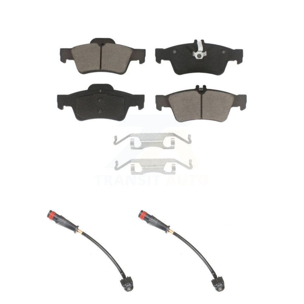 Ceramic Disc Brake Pads And Wear Sensor Rear Kit For Mercedes-Benz SL63 AMG SL65