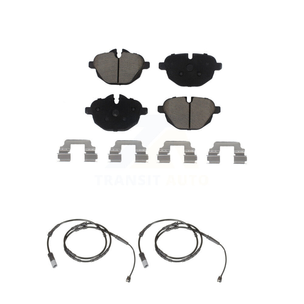 Ceramic Disc Brake Pads And Wear Sensors Rear Kit For BMW X3 X4
