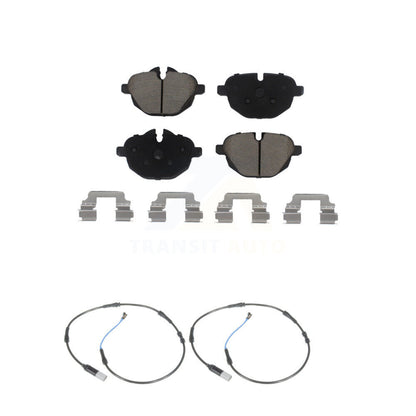 Ceramic Disc Brake Pads And Wear Sensor Rear Kit For BMW 535i xDrive 528i 535d 5