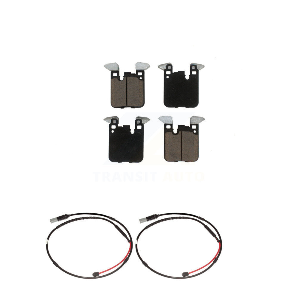 Ceramic Disc Brake Pads And Wear Sensors Rear Kit For BMW M3 M2