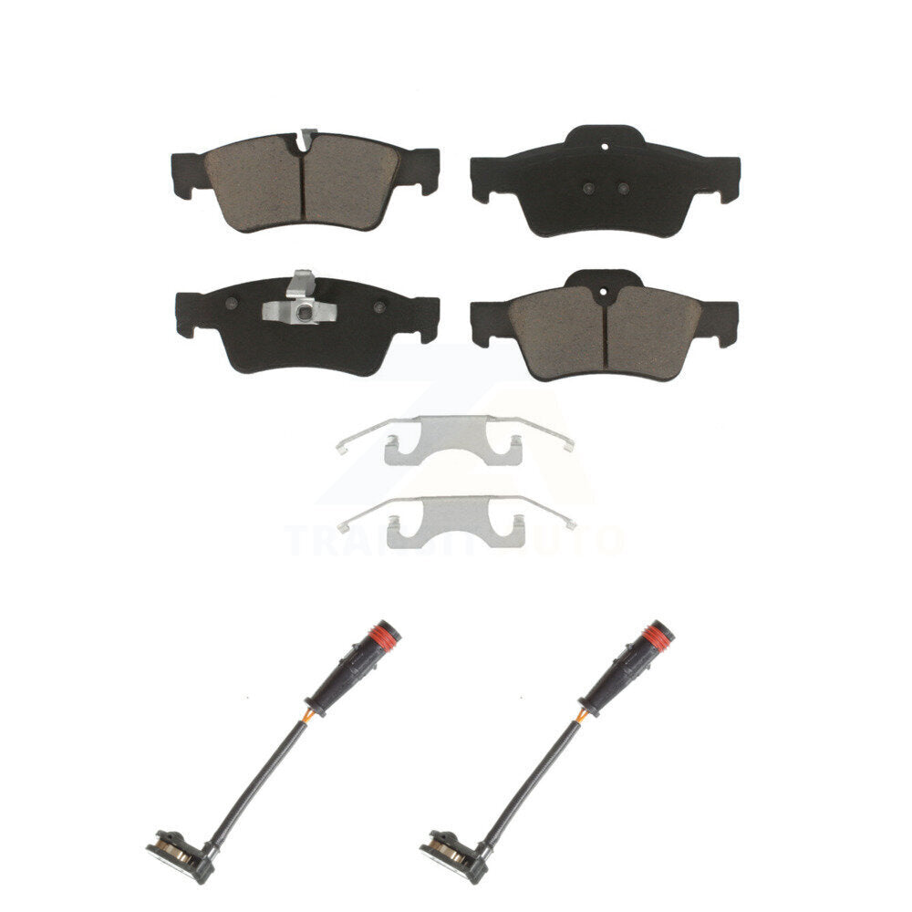 Ceramic Brake Pad Wear Sensor Rear Kit For Mercedes-Benz ML350 R350 G63 AMG R500