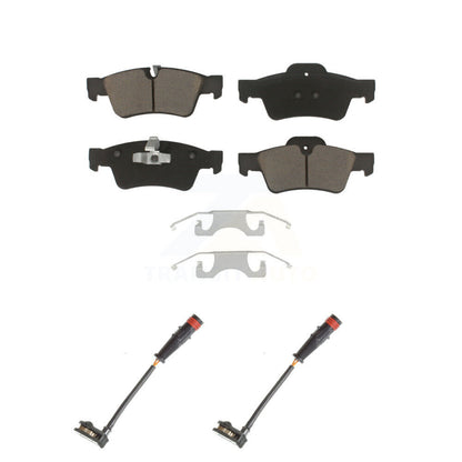 Ceramic Brake Pad Wear Sensor Rear Kit For Mercedes-Benz ML350 R350 G63 AMG R500
