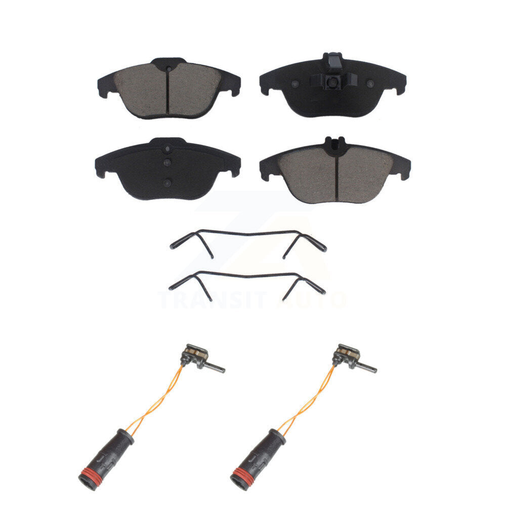 Ceramic Brake Pad Wear Sensor Rear Kit For Mercedes-Benz C300 GLK350 GLK250 E350