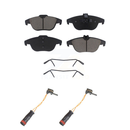 Ceramic Brake Pad Wear Sensor Rear Kit For Mercedes-Benz C300 GLK350 GLK250 E350
