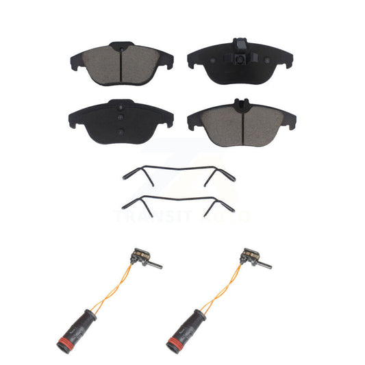 Ceramic Brake Pad Wear Sensor Rear Kit For Mercedes-Benz C300 GLK350 GLK250 E350