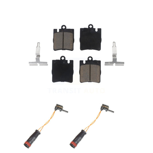 Ceramic Brake Pad Wear Sensor Rear Kit For Mercedes-Benz SLK350 C230 C280 CLK320