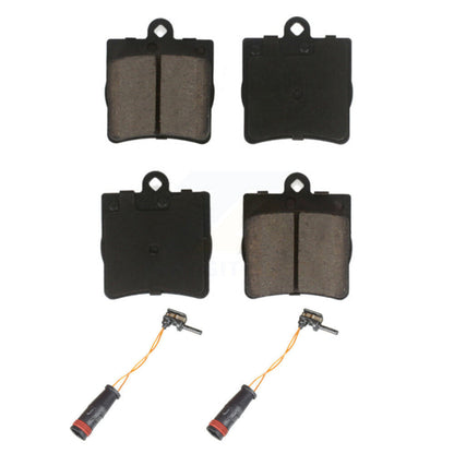 Ceramic Disc Brake Pads And Wear Sensors Rear Kit For Mercedes-Benz C230 C240