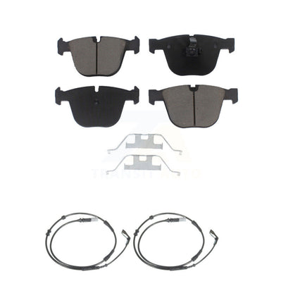 Ceramic Disc Brake Pads And Wear Sensors Rear Kit For BMW 750i 750Li