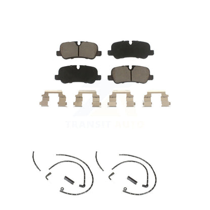 Ceramic Disc Brake Pads And Wear Sensors Rear Kit For Land Rover Range