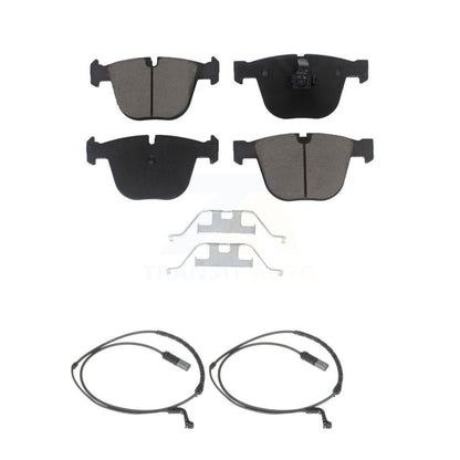 Ceramic Disc Brake Pads And Wear Sensors Rear Kit For BMW X5 X6